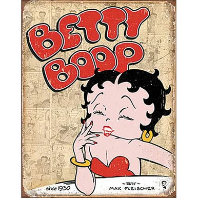 Betty Boop Retro Metal Sign 1777 - Desperate Enterprises
