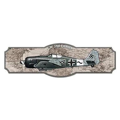 FW 190 Plasma Metal Sign - Vintage Sign Co.