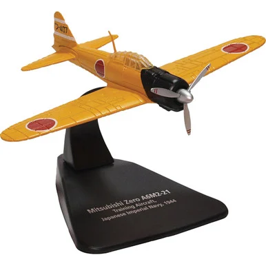 Mitsubishi A6M2 Zero Trainer 1/72 Die Cast Model - Oxford Diecast