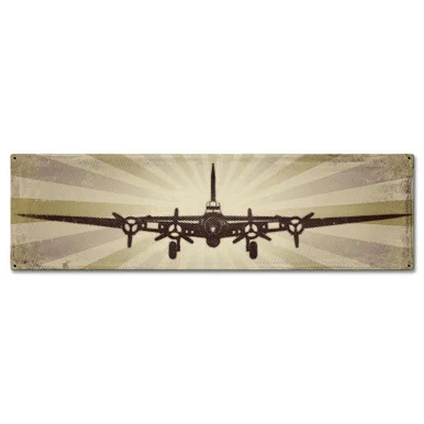 B-17 Flying Fortress Metal Sign