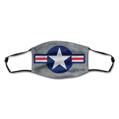 Air Force Roundel Facemask - Vintage Sign Co.
