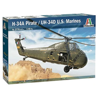 H-3 Pirate/UH-34D Helicopter 1/35 Kit