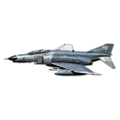 F-4 Phantom Cut-out Metal Sign