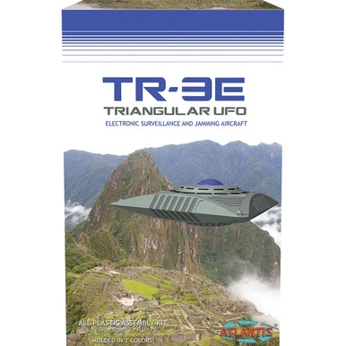TR3 UFO WITH BASE KIT Atlantis (1011) - Atlantis Models