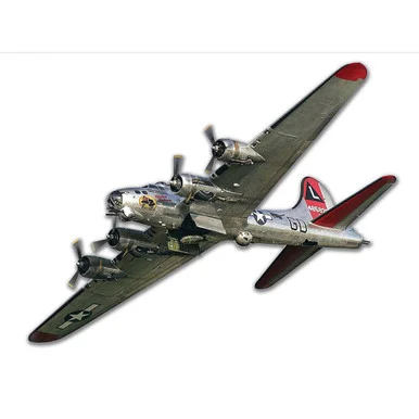 B-17 Flying Fortress - Special Delivery Cut-out Metal Sign