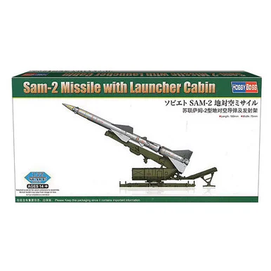 Sam-2 Missle with Launcher Cabin 1/72 Kit