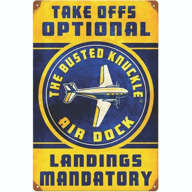 Air Dock Metal Sign - Vintage Sign Co.