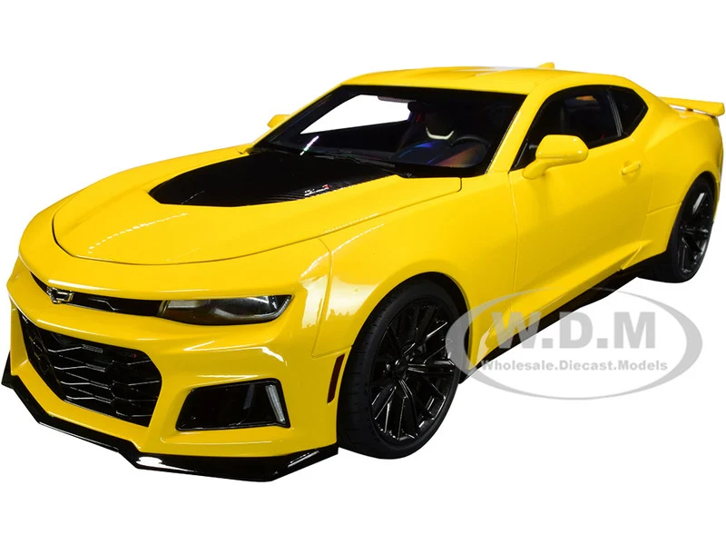 Chevrolet Camaro ZL1 Bright Yellow 1/18 Model Car by Autoart - Chevrolet Models
