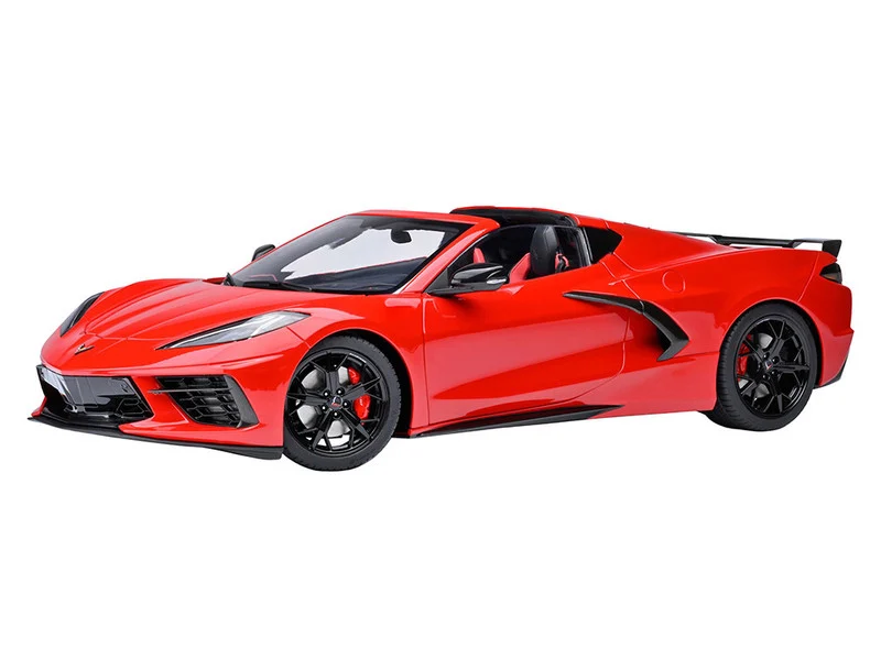 2020 Chevrolet Corvette C8 Stingray Torch Red 1/18 Model Car by Autoart - Chevrolet Models