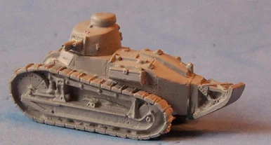 PIG080252 - FT-17 ROUND TURRET, GUN