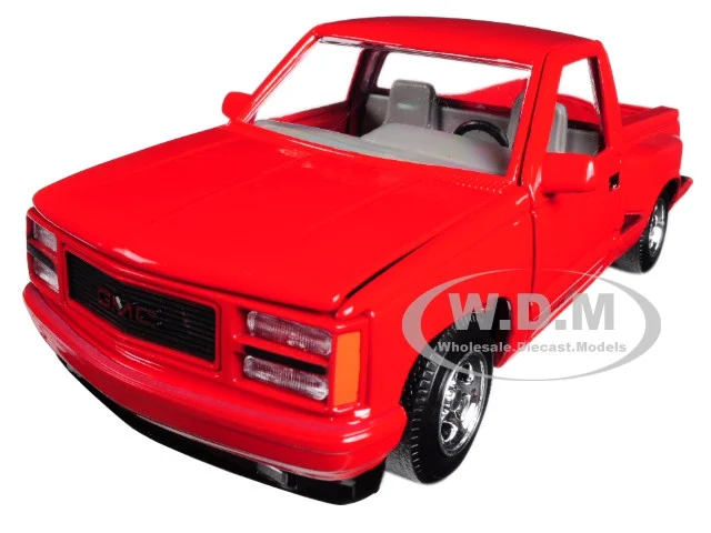 1992 GMC Sierra GT Red Pickup Truck 1/24 Diecast Model by Motormax - GMC Models