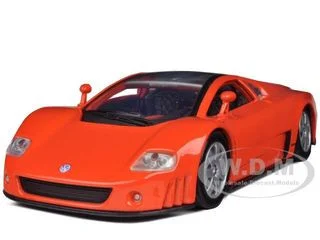 Volkswagen Nardo W12 Orange 1/24 Diecast Car Model by Motormax - Volkswagen Models