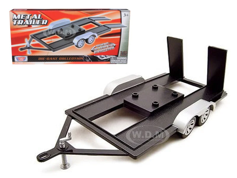 Trailer For 1/18 Scale Diecast Cars by Motormax - Accessories