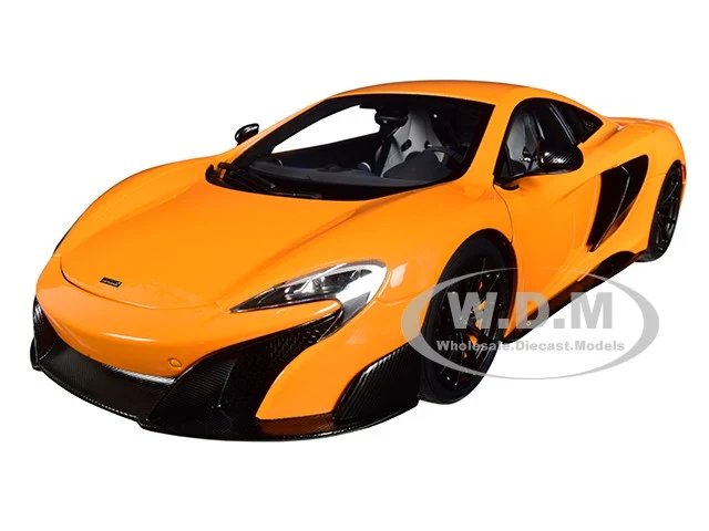 Mclaren 675LT Mclaren Orange 1/18 Model Car by Autoart - McLaren Models