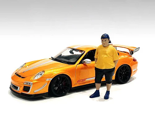 "Car Meet 1" Figurine II for 1/18 Scale Models by American Diorama - Accessories