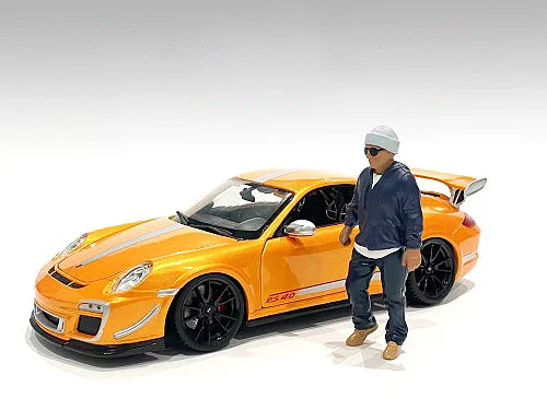 "Car Meet 1" Figurine IV for 1/18 Scale Models by American Diorama - Accessories