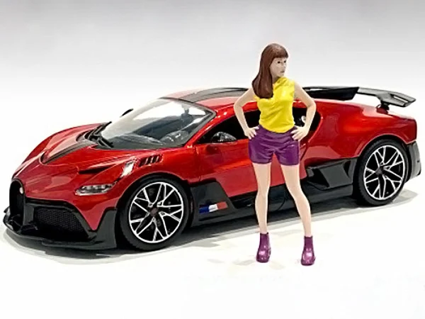 "Girls Night Out" Cara Figurine for 1/18 Scale Models by American Diorama - Accessories