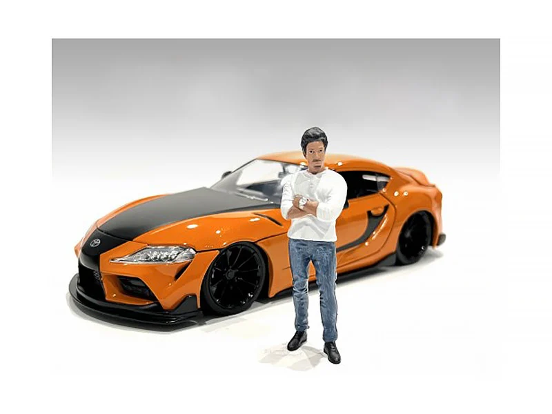 "Car Meet 3" Figure 8 for 1/18 Scale Models by American Diorama - Accessories