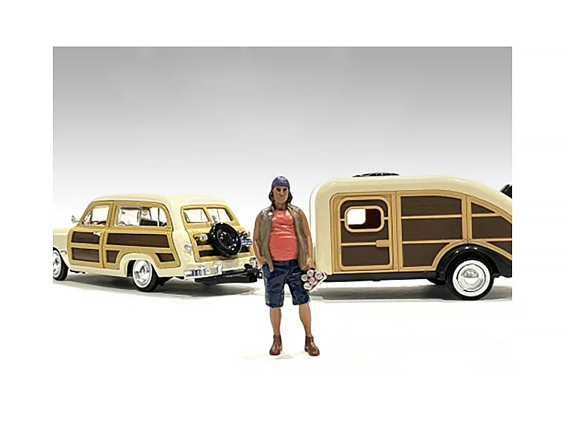 "Campers" Figure 2 for 1/18 Scale Models by American Diorama - Accessories