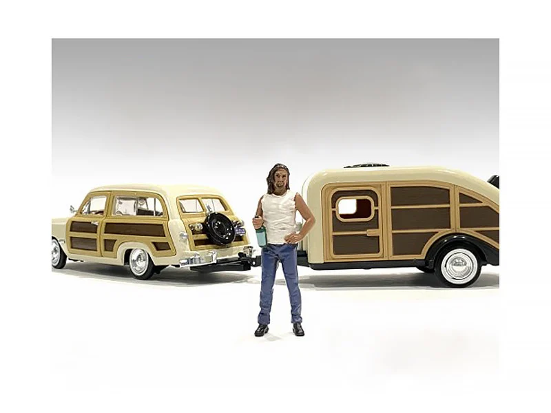 "Campers" Figure 3 for 1/18 Scale Models by American Diorama - Accessories