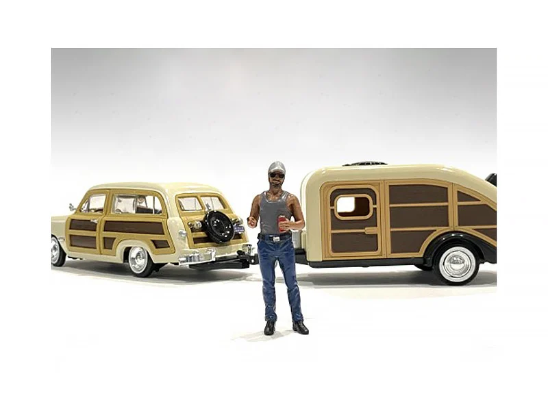 "Campers" Figure 5 for 1/18 Scale Models by American Diorama - Accessories