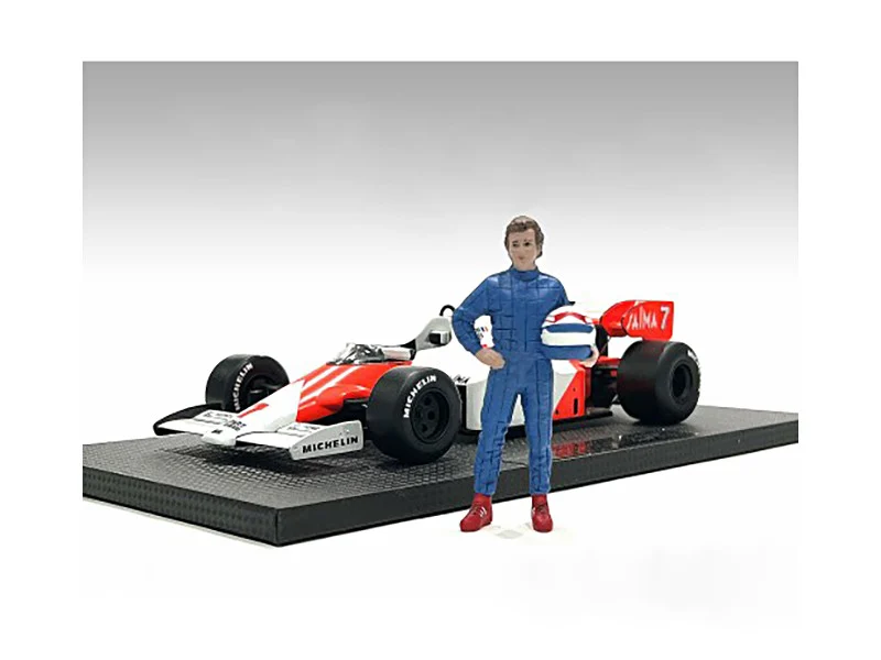 "Racing Legends" 80's Figure B for 1/18 Scale Models by American Diorama - Accessories