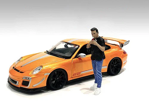 "Car Meet 1" Figurine VI for 1/24 Scale Models by American Diorama - Accessories