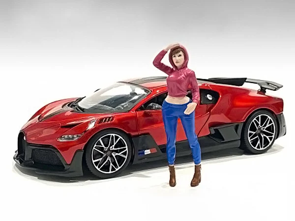 "Girls Night Out" Jessie Figurine for 1/24 Scale Models by American Diorama - Accessories