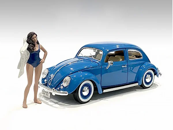 Beach Girl Katy Figurine for 1/24 Scale Models by American Diorama - Accessories
