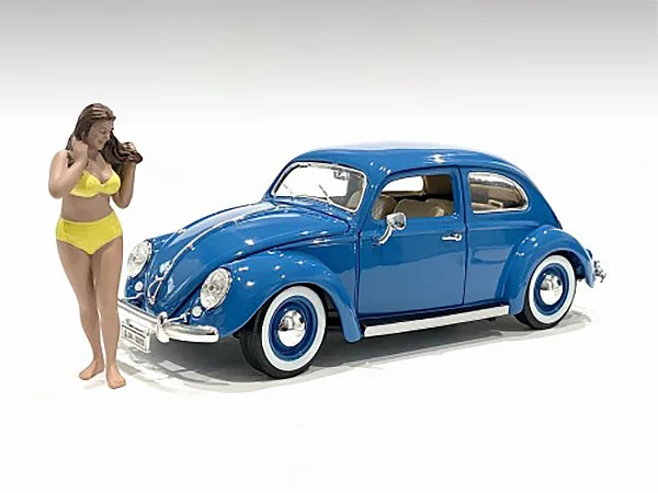 Beach Girl Amy Figurine for 1/24 Scale Models by American Diorama - Accessories