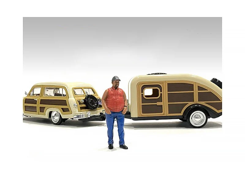 "Campers" Figure 1 for 1/24 Scale Models by American Diorama - Accessories