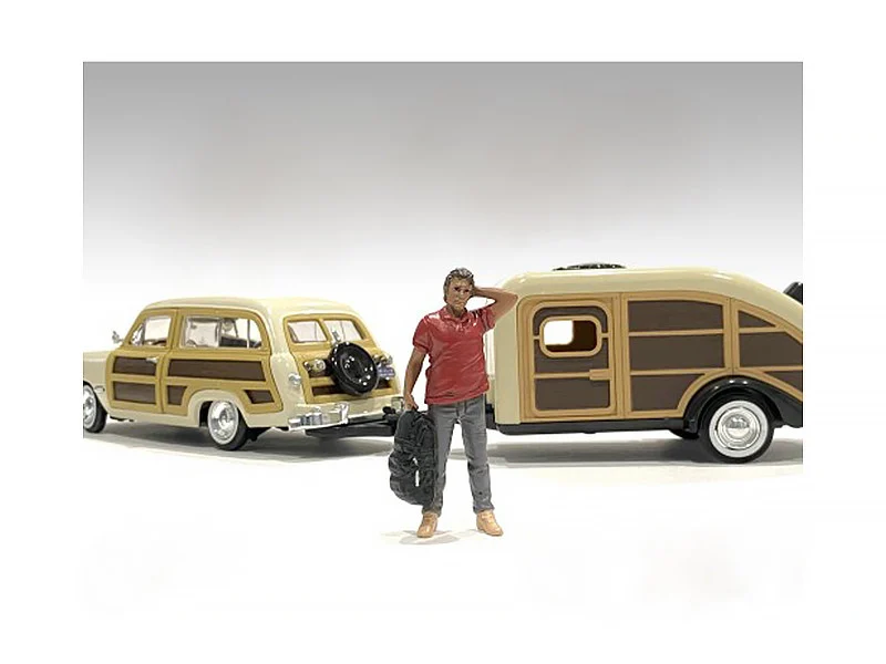 "Campers" Figure 4 for 1/24 Scale Models by American Diorama - Accessories
