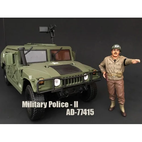 WWII Military Police Figure II For 1:18 Scale Models by American Diorama - Accessories