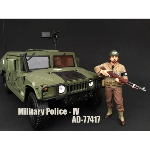 WWII Military Police Figure IV For 1:18 Scale Models by American Diorama - Accessories