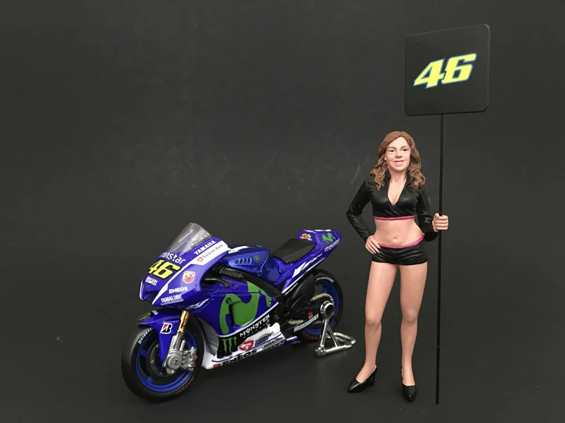 Paddock Girl Figure For 1:18 Scale Models by American Diorama - Accessories