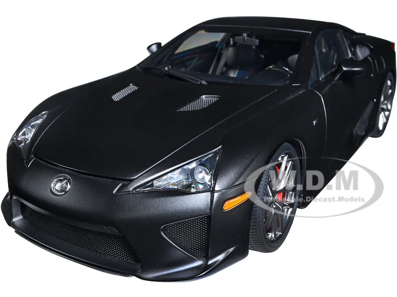Lexus LFA Matt Black 1/18 Model Car by Autoart - Lexus Models