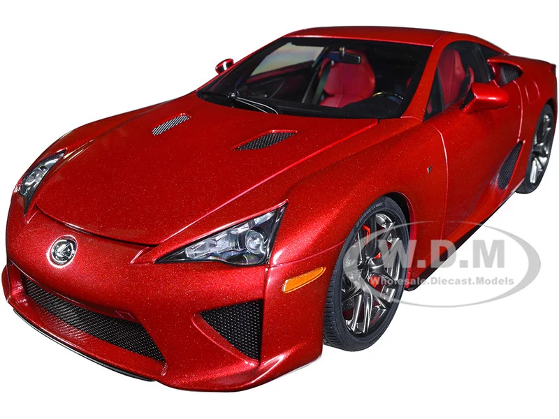 Lexus LFA Pearl Red Metallic 1/18 Model Car by Autoart - Lexus Models