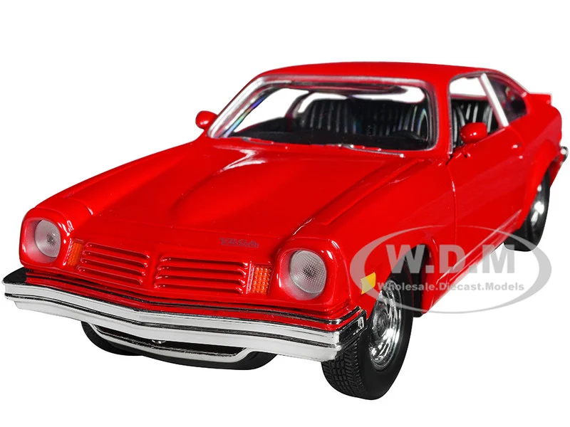 1974 Chevrolet Vega Red "Forgotten Classics" Series 1/24 Diecast Model Car by Motormax - Chevrolet Models