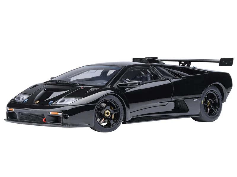Lamborghini Diablo GTR Deep Black 1/18 Model Car by Autoart - Lamborghini Models