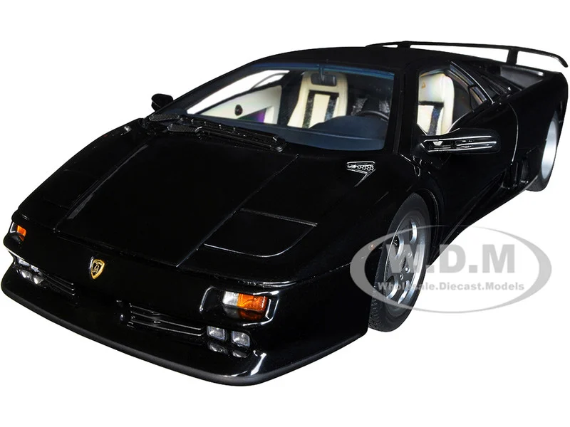 Lamborghini Diablo SE30 Deep Black Metallic 1/18 Model Car by Autoart - Lamborghini Models
