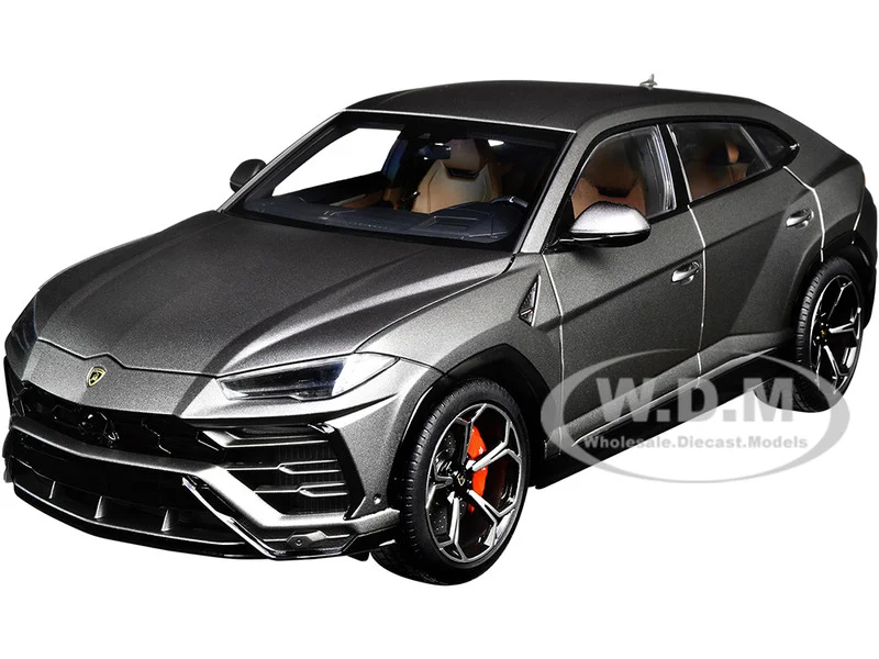 Lamborghini Urus Grigio Lynx Gray Metallic 1/18 Model Car by Autoart - Lamborghini Models