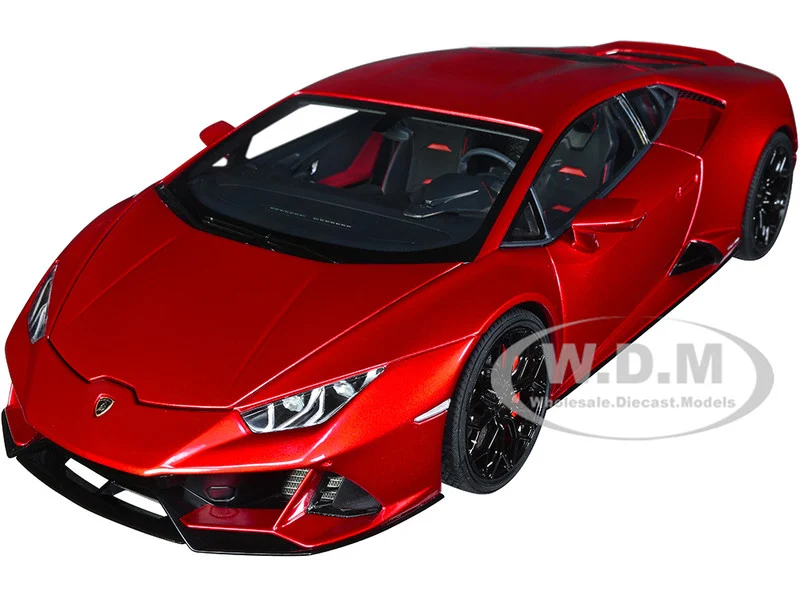 Lamborghini Huracan EVO Rosso Bia Red Metallic 1/18 Model Car by Autoart - Lamborghini Models