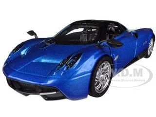 Pagani Huayra Blue 1/24 Diecast Model Car by Motormax - Pagani Models