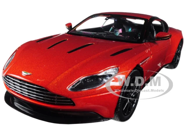 Aston Martin DB11 Copper Orange 1/24 Diecast Model Car by Motormax - Aston Martin Models