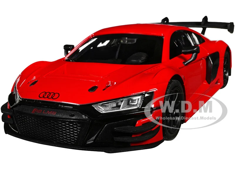 Audi R8 LMS GT3 Red "Timeless Legends" Series 1/24 Diecast Car Model by Motormax - Audi Models