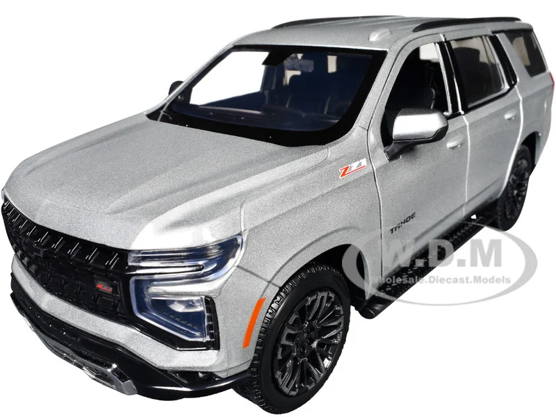 2025 Chevrolet Tahoe Z71 Gray Metallic "Timeless Legends" Series 1/24 Diecast Model Car by Motormax - Chevrolet Models