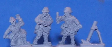 PIG080080 - FRENCH MORTAR TEAMS