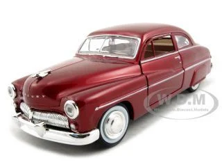 1949 Mercury Red 1/24 Diecast Model Car by Motormax - Mercury Models