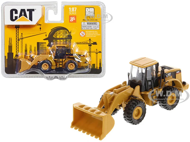 CAT Caterpillar 950G Series II Wheel Loader Yellow 1/87 (HO) Diecast Model by Diecast Masters - Construction Models