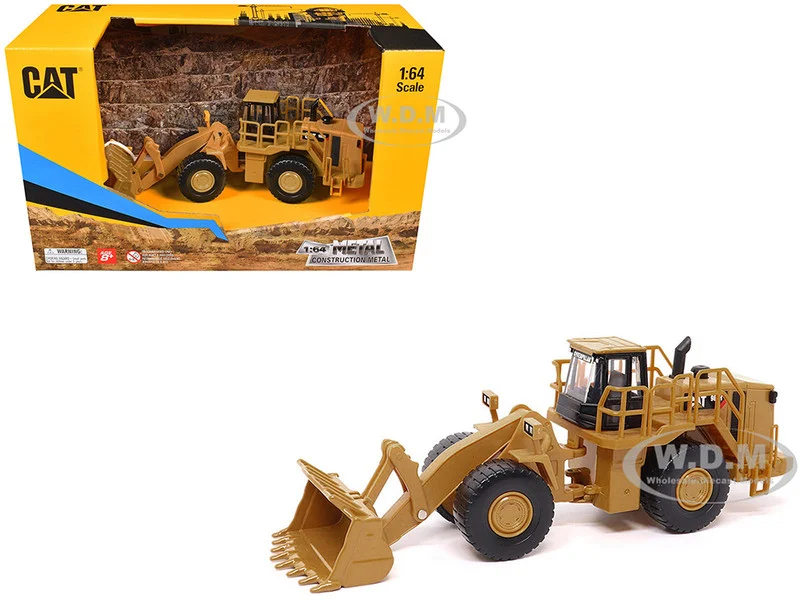 CAT Caterpillar 988H Wheel Loader Yellow 1/64 Diecast Model by Diecast Masters - Construction Models